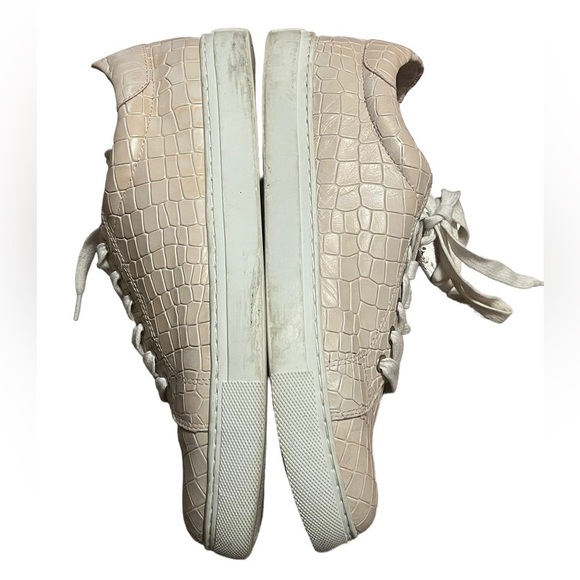 Jack Rogers Rory pink croc sneaker - Picture 4 of 10